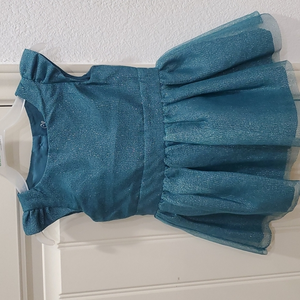 Teal Cherokee‎ Glitter Dress